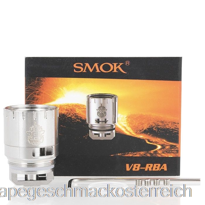 Smok TFV8 Turbomotoren Ersatzspulen V8 RBA – Zweipfosten (1er-Pack) Vape-Geschmack